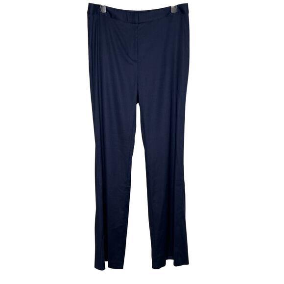 Hinson Wu Vanessa Stretch Twill Pull On Trouser Pants Navy Women's Size S NWT - Picture 2 of 9